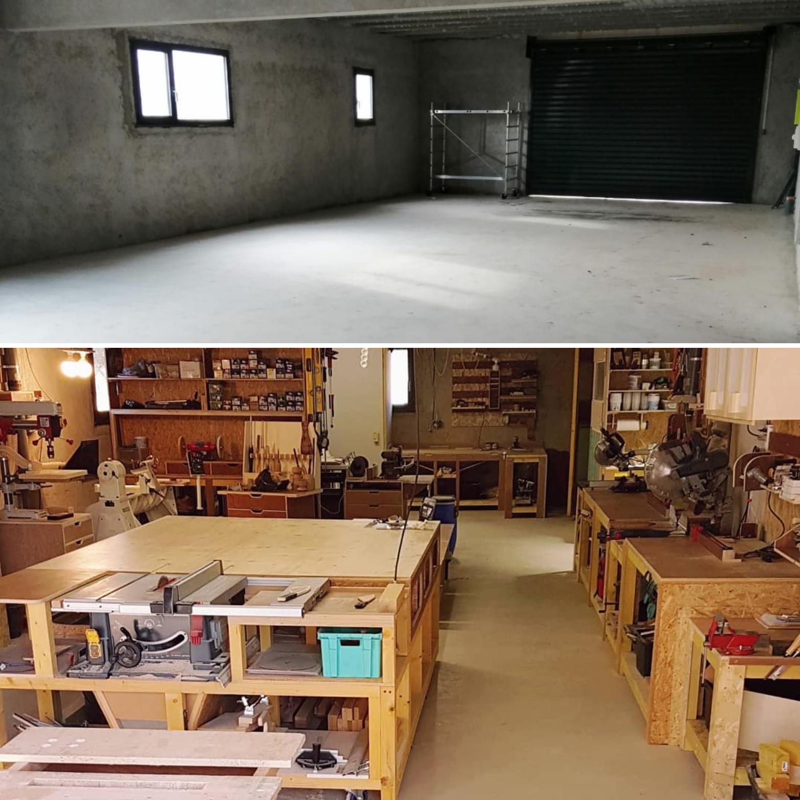 Le nouvel atelier a commencé à être construit pour la production de meubles et d'accessoires sur mesure pour les marchés commerciaux et résidentiels.